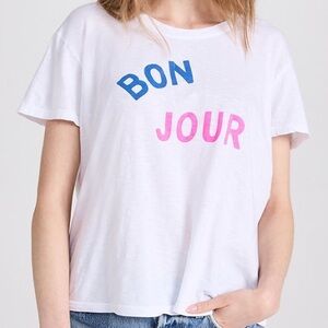 ANTHRO x Sundry Bon Jour Graphic Tee - NWOT